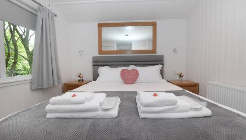 Super King Lodge-sleeps 2-hottub-sea View - Foto 4