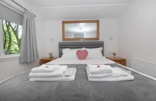 Super King Lodge-sleeps 2-hottub-sea View - Foto 6