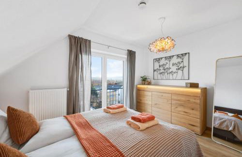 Komfort küsst Natur Skyline Ferienwohnung bei Aschaffenburg - Foto 11