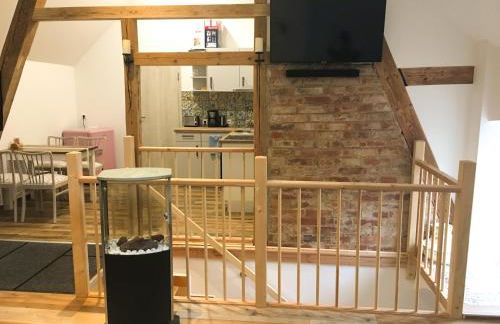 Zschampert Hof bei Leipzig Ruhige Ferienwohnung Bauernhof für 4-5 Personen - Foto 1