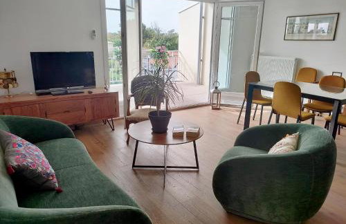 EUEXIA - À MARÉE HAUTE - Magnifique appartement climatisé 70 m2, Grande terrasse 42 m2, classé 4 étoiles - Foto 2