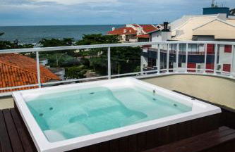 Flat TOP - No Praia Brava Hotel na ilha a beira mar - Foto 15