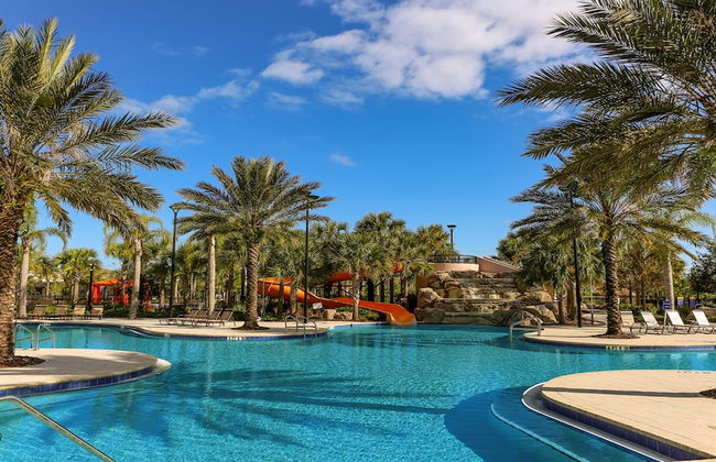 Solterra Resort Davenport FL Clubhouse Area - 7 Bedroom 6 Bath Home with Private Pool Spa - Lazy River 20 min from Disney - Foto 58