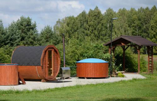 Całoroczny Domek Sosenka 1-5 z 2 sypialniami, aneksem, łazienka i salon - Foto 11