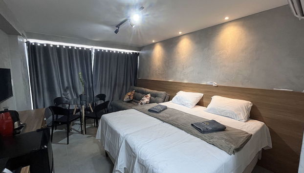 Flat Gold Legacy Suites - Cabo Branco - Foto 5, Habitación