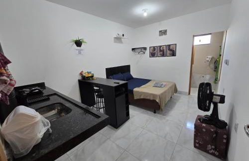 Flat completo 14 minutos do centro do Buriti Shopping - Foto 1