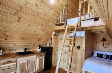 Rustic Tree A-Frame with Original Design by Tappan Lake in Ohio - Foto 27