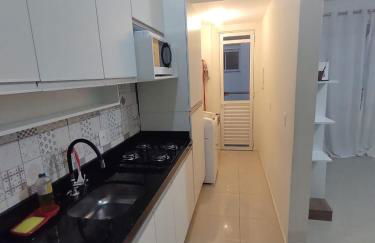 Lindo ap, mobiliado na praia do Novo Campeche - Foto 23