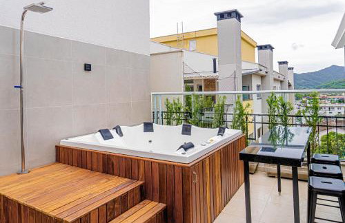 Cobertura Premium Hidro 3Quartos 2Vagas Ubatuba - Foto 6