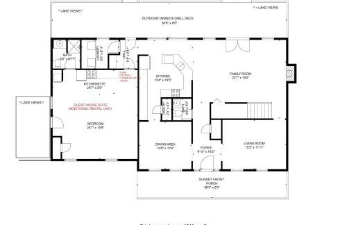 6bed 4bath 3 Acres With 18i0 Degree Views Pool Firepit - Foto 58