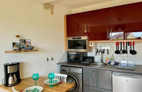 Le Calypso, studio avec terrasse à 50m de la mer ! - Foto 13