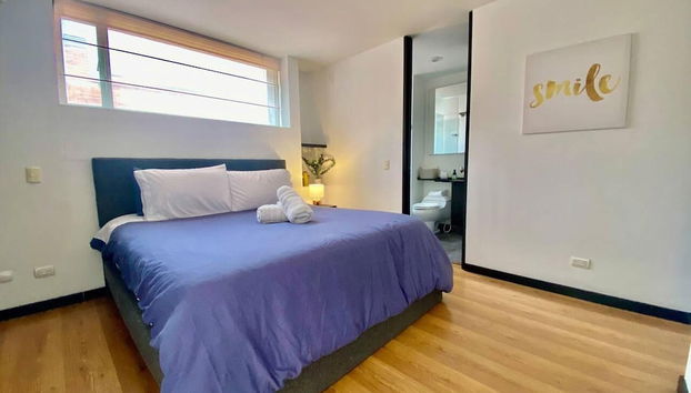 1bed Apartment Sleeps 2 With Free Parking & Wifi - Foto 2, Habitación