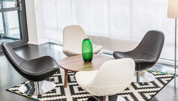 Zona de estar del vestíbulo