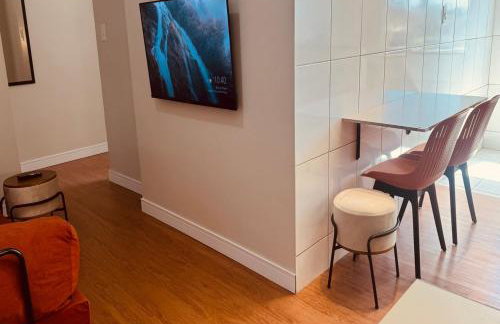 Apartamento com ar condicionado e lava e seca - Foto 30