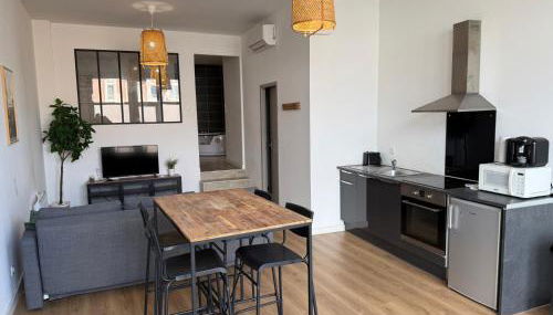 LE LOFT - Studio ouvert, salle de bain italienne, idéal couples - Foto 1