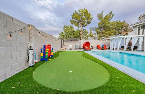 Family Fun 4-bedroom house House with Free Heated Pool & Hot Tub & Game Room & Mini Golf in Chandler - Foto 36