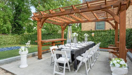 Book Now, Lounge & Cozy Pergola Vibes Lounge & Grill, Sleeps 12 - Foto 3, Garden