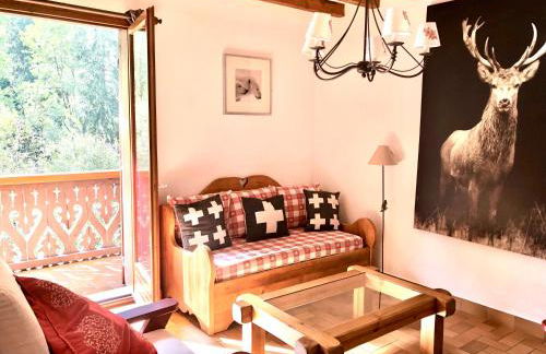 Chalet Rivière du Bon Nant Location de 6 à 14 personnes en Haute Savoie - Foto 1