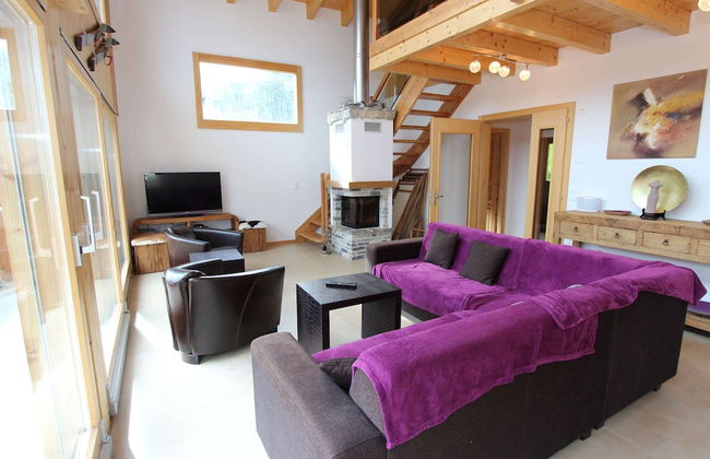 Chalet in La Tzoumaz With Sauna Views - Foto 1