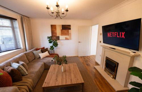 Spacious 3-Bed Home with Free Off-Street Parking Near Newcastle - Foto 26