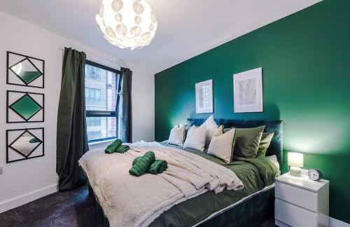 Spacious Deansgate Apartment, Free Park, Sleeps 8 - Foto 31