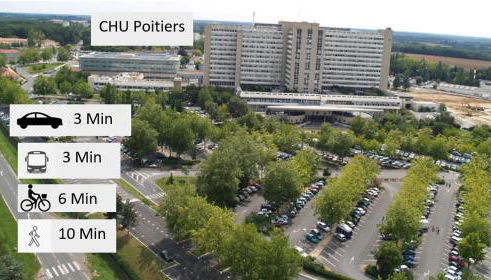 Superbe comfortable studio CHU et Université - Foto 4