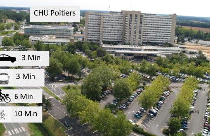 Superbe comfortable studio CHU et Université - Foto 4