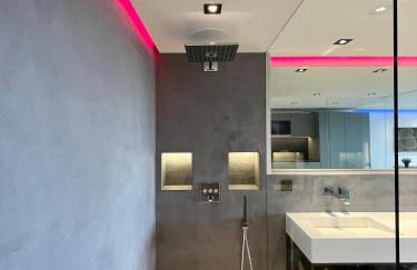 Appartement neuf climatisé - vue mer Saint-Tropez - 50m plage et port - piscine - Foto 15