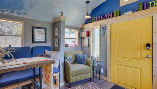 Blue Dream Cabin in Rising Fawn with Fire Pit! - Foto 4