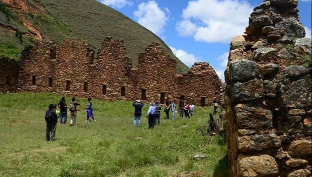 Visitando el complejo arqueológico