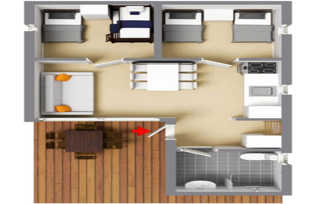 5 Person Holiday Park Home in Holbaek - Foto 21