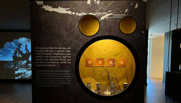 Biglietti per l'Espacio Exploraterra e la Nao Victoria 500 - Foto 5, Uno dei pannelli informativi della mostra