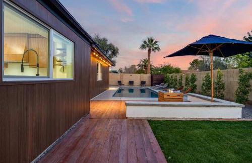 Modern Cactus Home - Luxe with Spa-baths Pool & Firepit - Foto 70