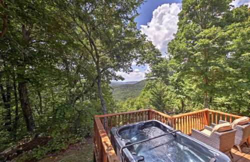 A Scenic View Lodge in Ozarks with Views and Hot Tub - Foto 19