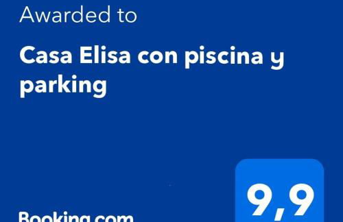 Casa Elisa con piscina y parking - Foto 8