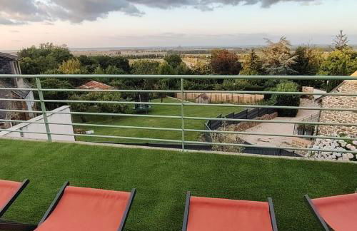 Terrasse du Mont St Michel, vue imprenable, appart cosy proche Mont St Michel - Foto 6