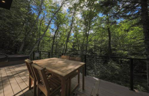 Cozy Luxury Cabin w Hot Tub, Fire Pit, King Bed - Foto 79