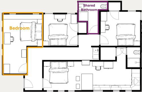 Downtown SJ Spanish Bungalows, 2BR Home, Studios and Private Rooms - Foto 19