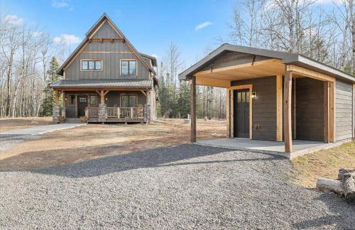 Luxury Lodge on 40 Private Acres • HUMM Sauna • Party Barn • - Foto 55