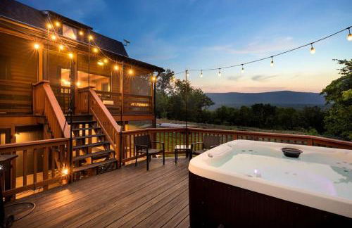 Riverside Rose Cabin: Luxe*LogCabin*MtnView*Sleeps12*Secluded*Shenandoah - Foto 24