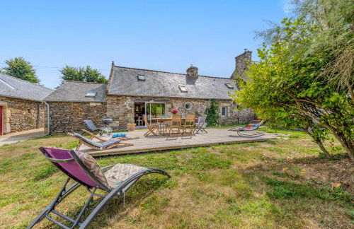 Le gîte de Saint Mathieu, longère pleine de charme au bout du monde ! jacuzzi extérieur vue sur la campagne, salle de billard - Photo 20