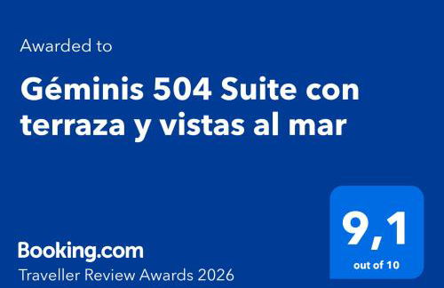 Géminis 504 Suite con terraza y vistas al mar - Photo 20