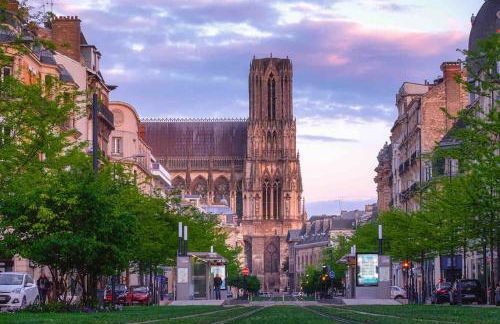 Joli appartement, Le Bouchon Rémois, centre ville - Foto 12