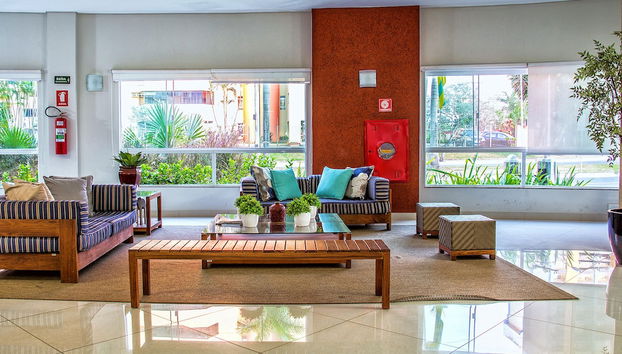 Zona de estar del vestíbulo