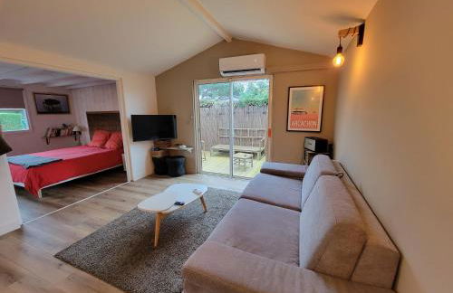 Chalet 47m2 climatisé, piscine,linge fourni - Foto 8