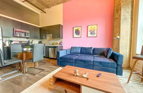 Modern 2BR Loft with Amazing City Skyline View and Optional Parking for 8 Guests Near McCormick Place and Soldier Field - Foto 14