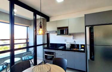 Uma Linda Vista com Quarto Privativo no Ed. Vertigo - Foto 6