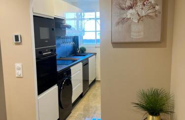 Appartement moderne 3 pièces climatisé avec balcon, plage à 2 min - Photo 3