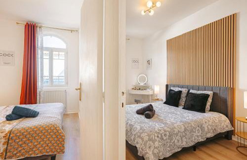 Gatsby - Appartement rénové élégant, Hypercentre Saintes, Calme, Fibre, TV 4K, Netflix - Foto 8