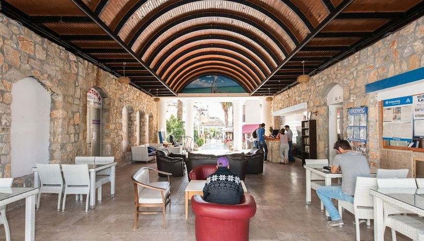 Zona de estar del vestíbulo